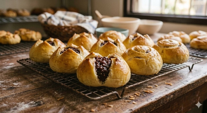 Pan de Monggo / Red Bean Bun