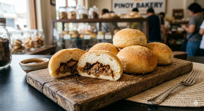Pork Asado Pandesal